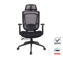 Silla oficina Pular base nylon negro