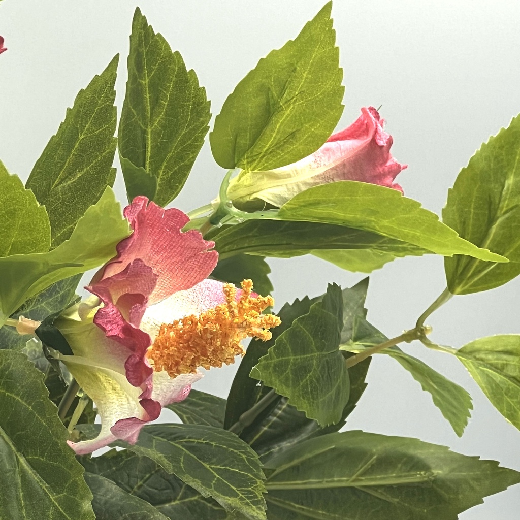 Planta artificial Ramo Rosa 38cm