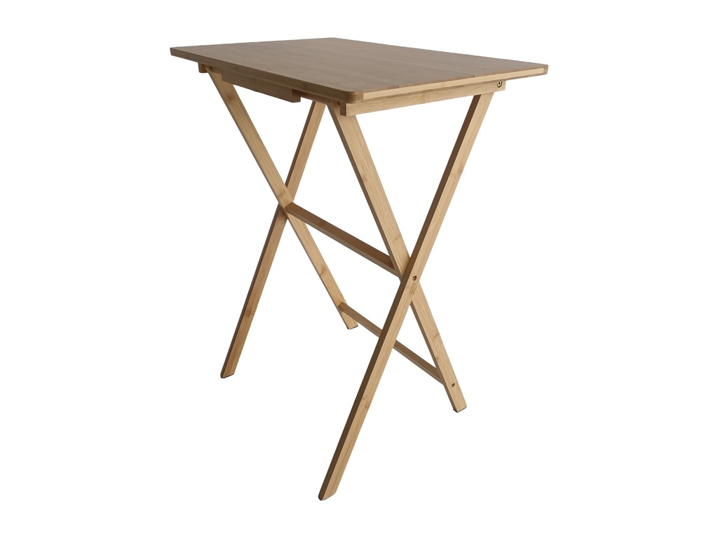 Mesa lateral bambú 60x40cm