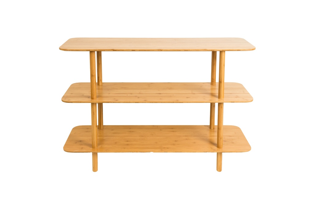 Estante 3 niveles bambú