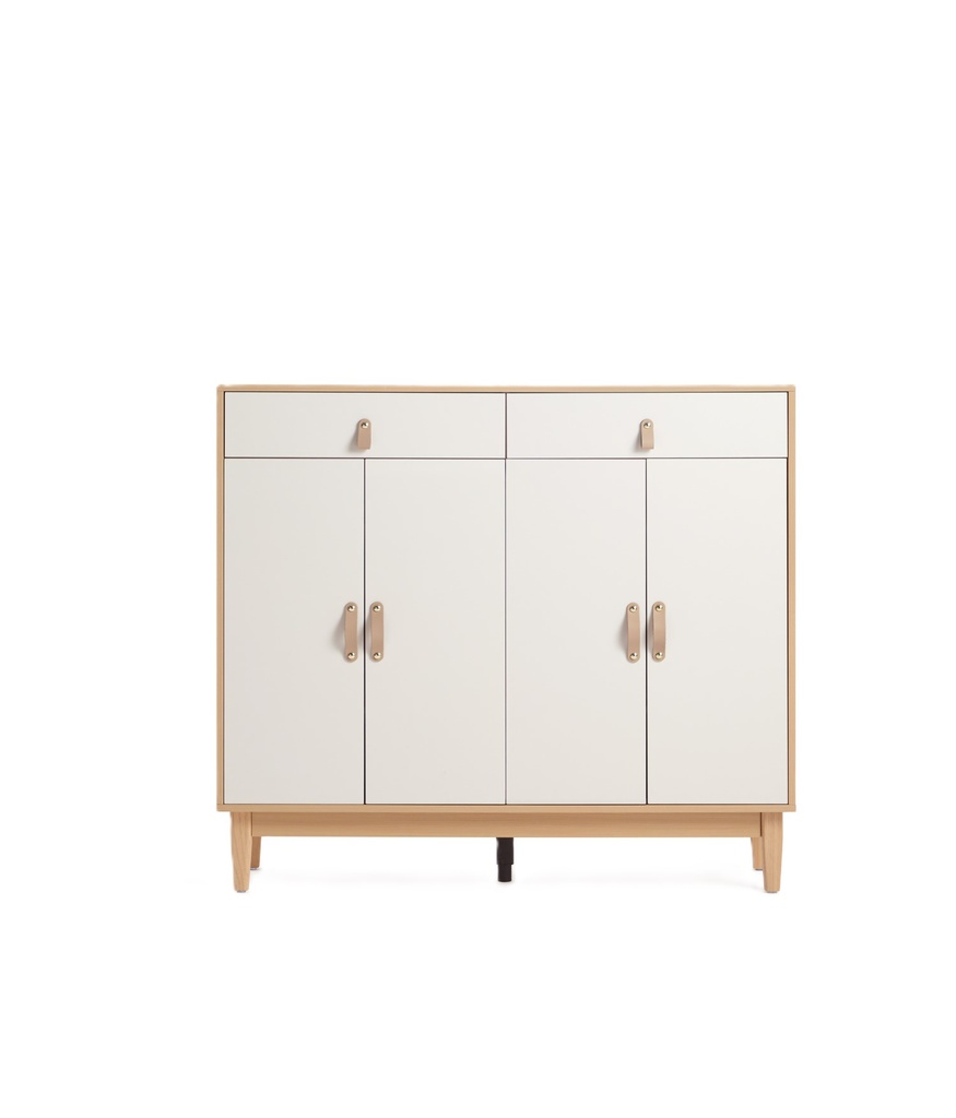 Buffet zapatero 2 cajones 2 puertas Mila