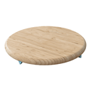 Tabla 2 en 1 para picar / posa olla 27x27cm
