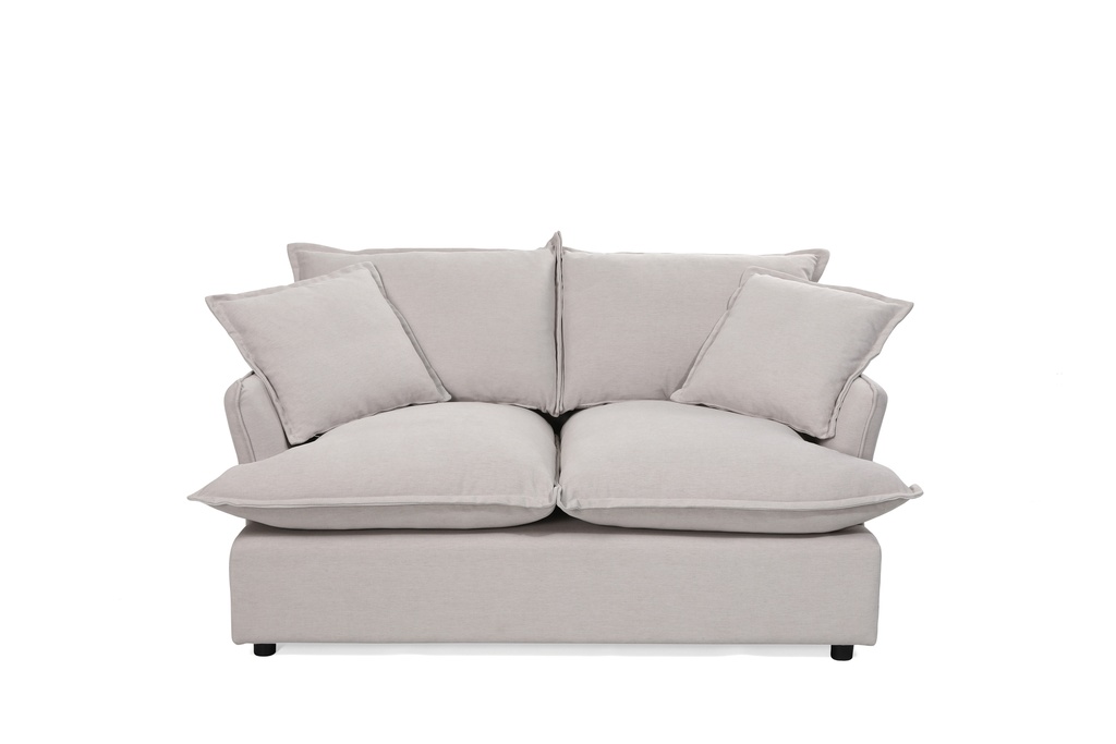 Sofá 2 cuerpos Matteo gris