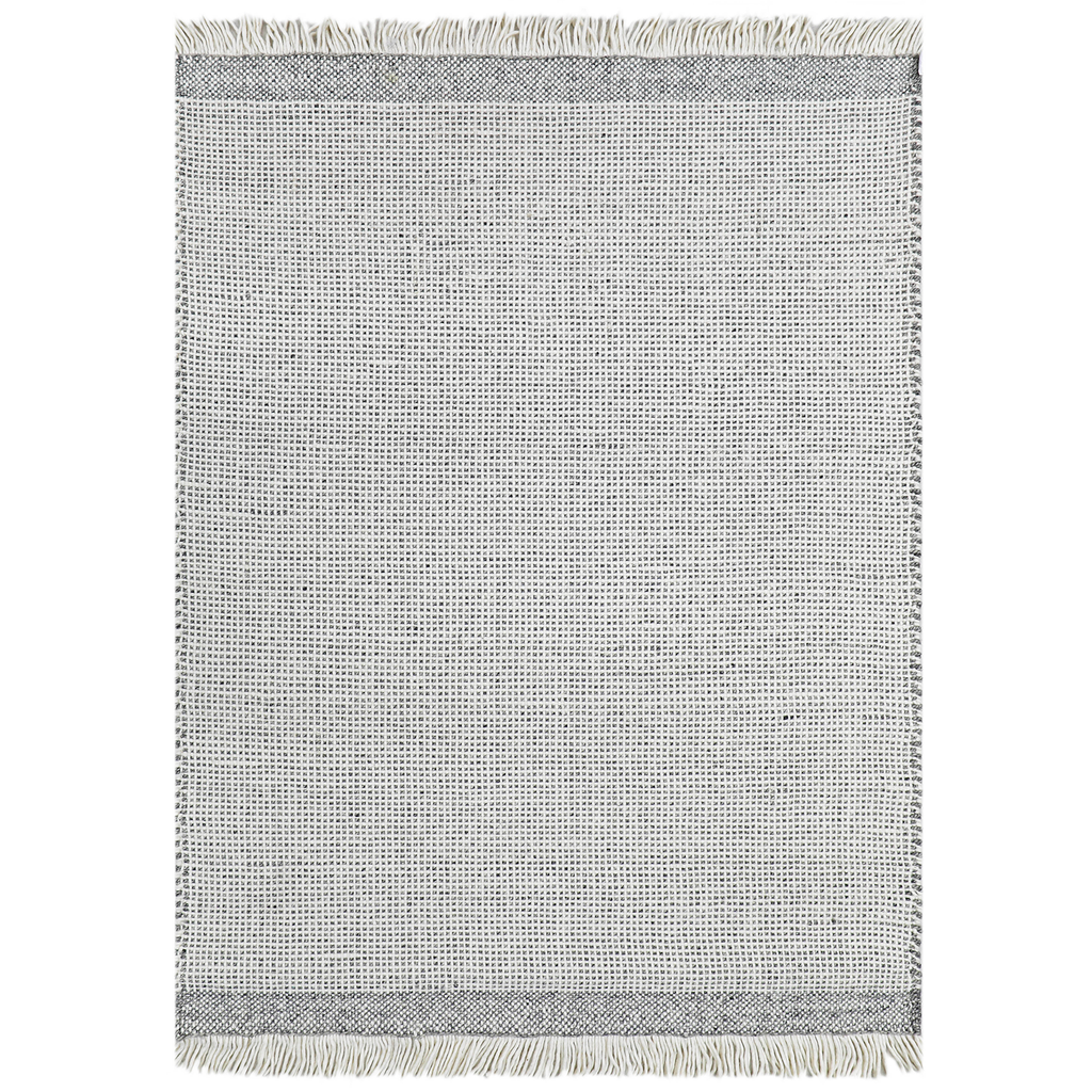 Alfombra 180x270cm Capas marfil/café