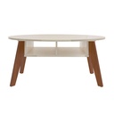 Mesa centro Diva blanco