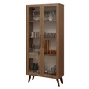 Vitrina 2 puertas Rustic café