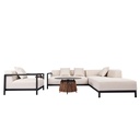 Juego living terraza Oasis 4 pzas