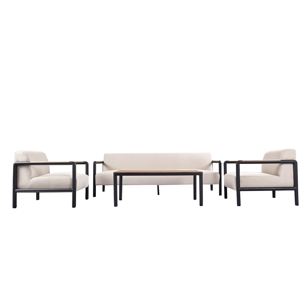 Juego living terraza Boreal 3-1-1