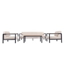 Juego living terraza Boreal 3-1-1