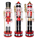 Cascanueces madera 38cm rombos