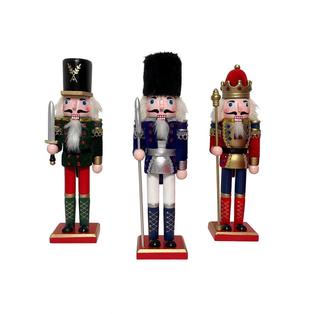 Cascanueces madera 30cm