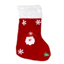 Bota navidad pascuero 34x21cm