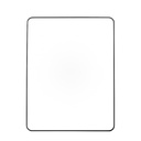 Espejo rectangular 79x59cm negro