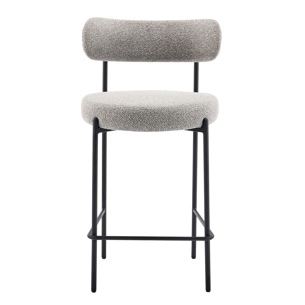 Silla bar Dominga gris set de 2