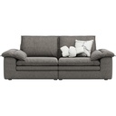 Sofá 3 cuerpos Lúnea gris oscuro