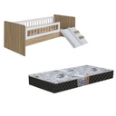 Cama Affeto c/colchón Supreme D23 1 plaza
