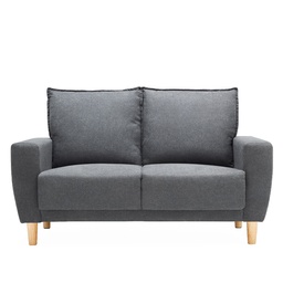 [230009220] Sofá 2 cuerpos Maya gris