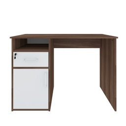 [230017929] Escritorio Hall 110x48x75 café blanco