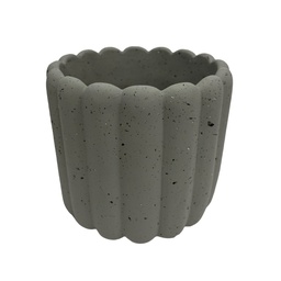 [230025905] Macetero cerámica 13.5cm Nagoya gris