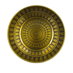 [230029179] Plato dorado 12cm