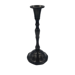 [230029199] Candelabro negro 20cm