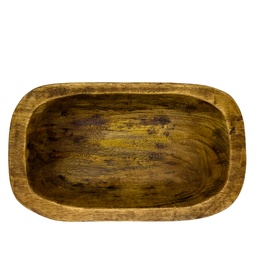 [230029600] Bowl madera natural 19x11x4cm