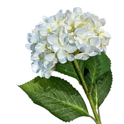 [230030212] Flor hortensia artificial blanco 67cm