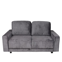 [230030732] Sofá cama Bharu gris oscuro
