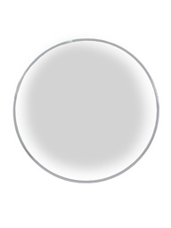 [230033063] Espejo redondo 60cm Uri plateado