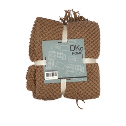 [230033090] Manta 127x125cm tejida rosado