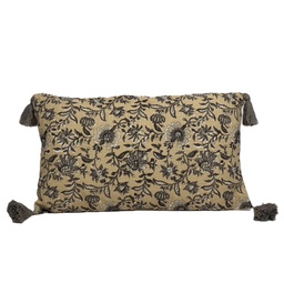 [230033342] Cojín 50x30cm print crema