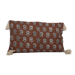 [230033346] Cojín 50x30cm print naranjo