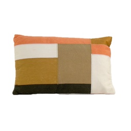 [230034219] Cojín 30x50cm bordado abstracto