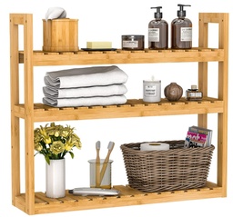 [230035328] Repisa 3 niveles bambú