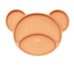 [230036186] Plato infantil silicona con ventosas 24x17 cm