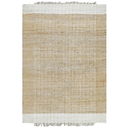 [230039670] Alfombra 150x210cm Cliford negro blanco