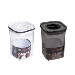 [230040830] Contenedor plástico hermético blanco/negro 1,1lt