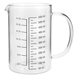 [230040853] Jarra vidrio con medidas 660ml 