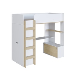[230040935] Cama Elevada Multifuncional 1 plaza 190x90cm