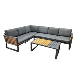 [230041356] Juego living terraza seccional Beckman gris