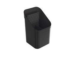 [230041458] Porta cubierto plástico negro 9,6x9,2x18,5cm