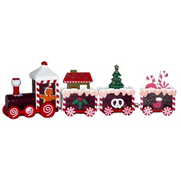 [230042078] Adorno navidad tren navideño 20cm
