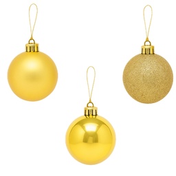 [230042100] Bola navidad 5cm 20pcs dorado