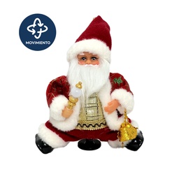 [230042280] Viejo pascuero musical 35cm arrastre