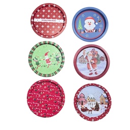 [230042335] Bandeja lata navidad diseño surtido 32,5cm