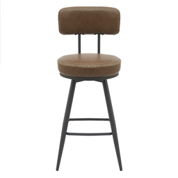 [230043515] Silla bar Soma giratoria camel set de 2