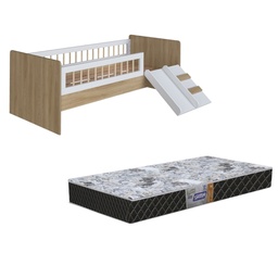 [230045060] Cama Affeto c/colchón Supreme D23 1 plaza